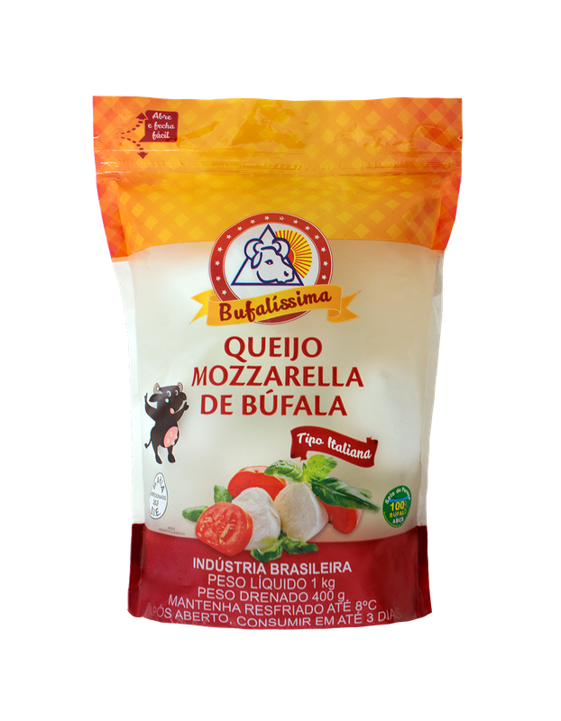 Mozzarella Bola 400g Saco