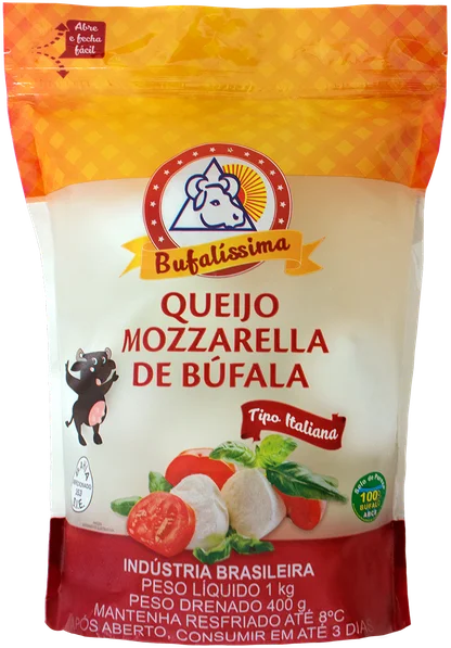 Mozzarella Bola 400g Saco